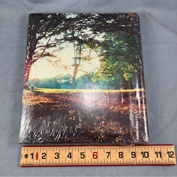 Alco Nature Print Padded Cover Photo Album 10 Magic Cling Self Adhesive Pages - Picture 4 of 4